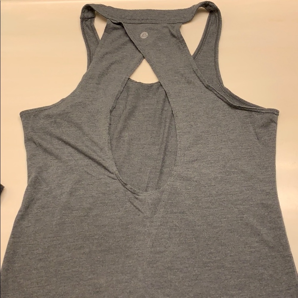 Grey workout tank